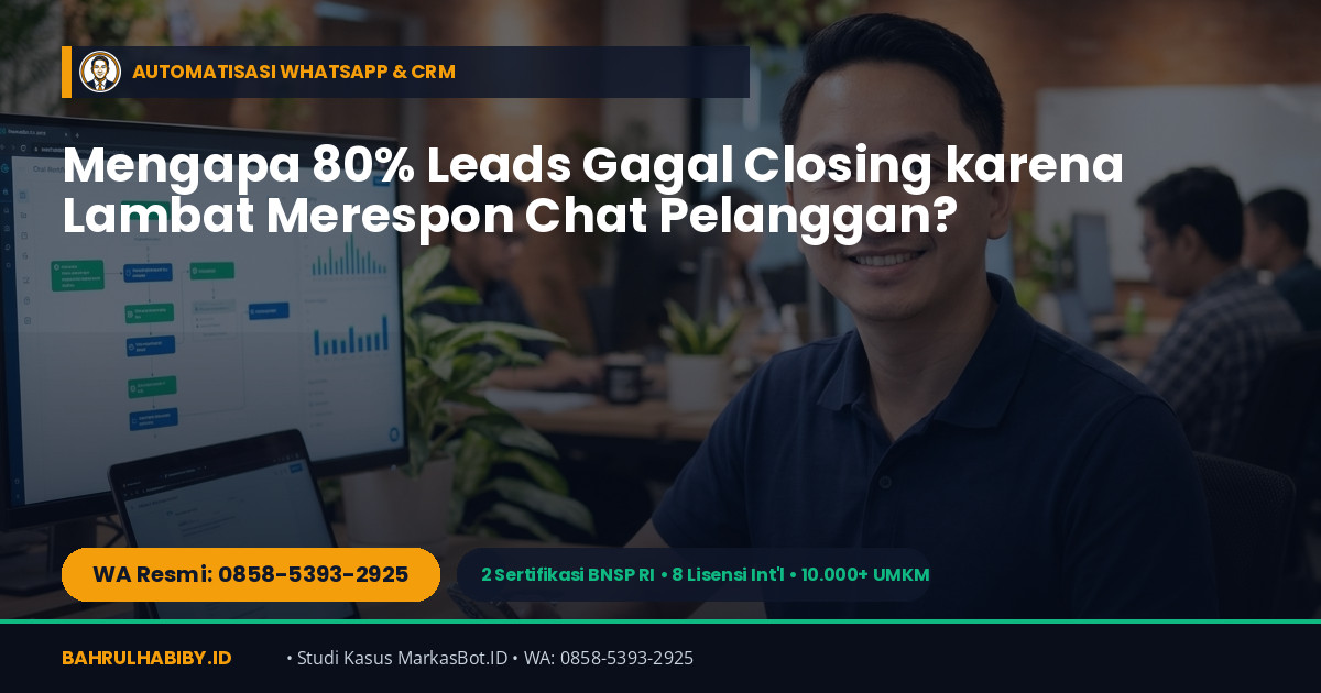Otomatisasi List Building & CRM WhatsApp 24/7 dengan MarkasBot.ID: Kunci Mengubah Trafik Menjadi Repeat Order